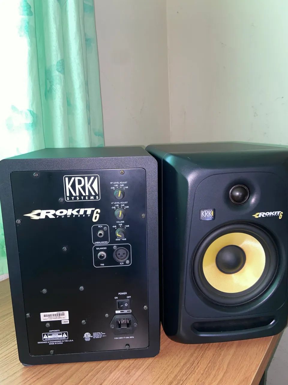 Monitor de referência Krk Rokit 6 - O par - Foto 2