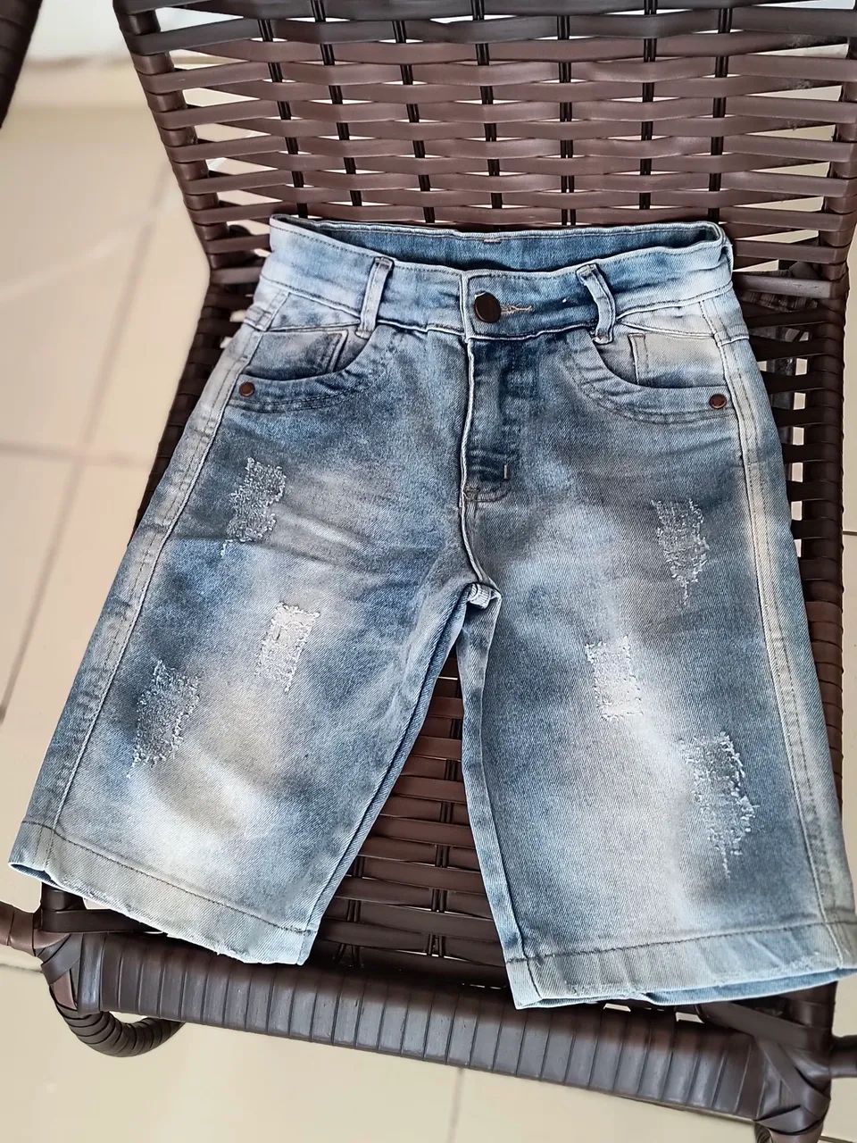 Bermudas/ Calça jeans Infantil  - Foto 5
