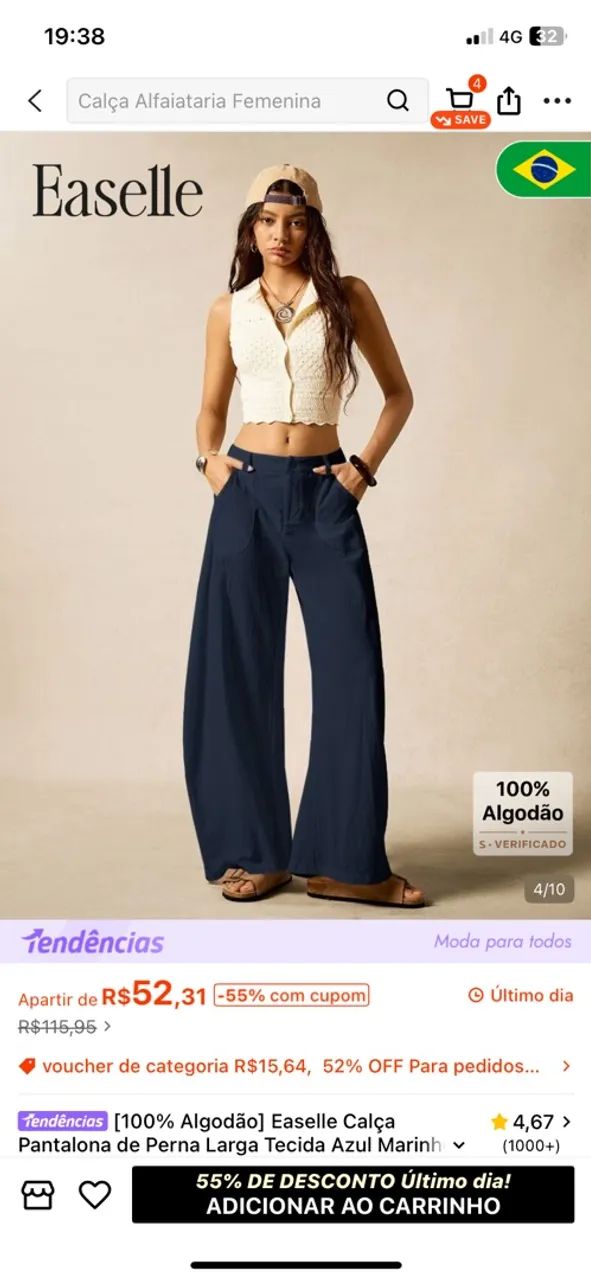 Calça shein nova 