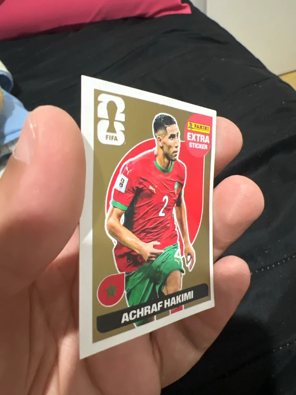 Figurinha legend Achraf Hakimi Ouro - Foto 2