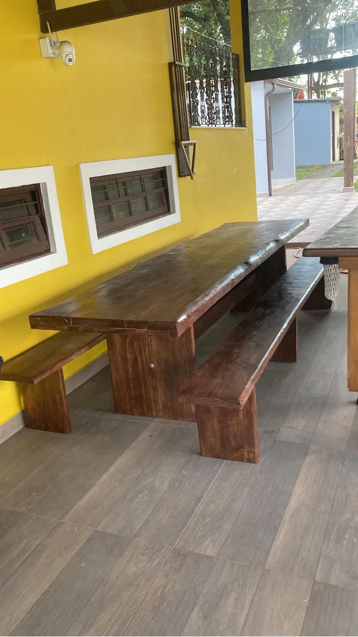 Mesa rústica 