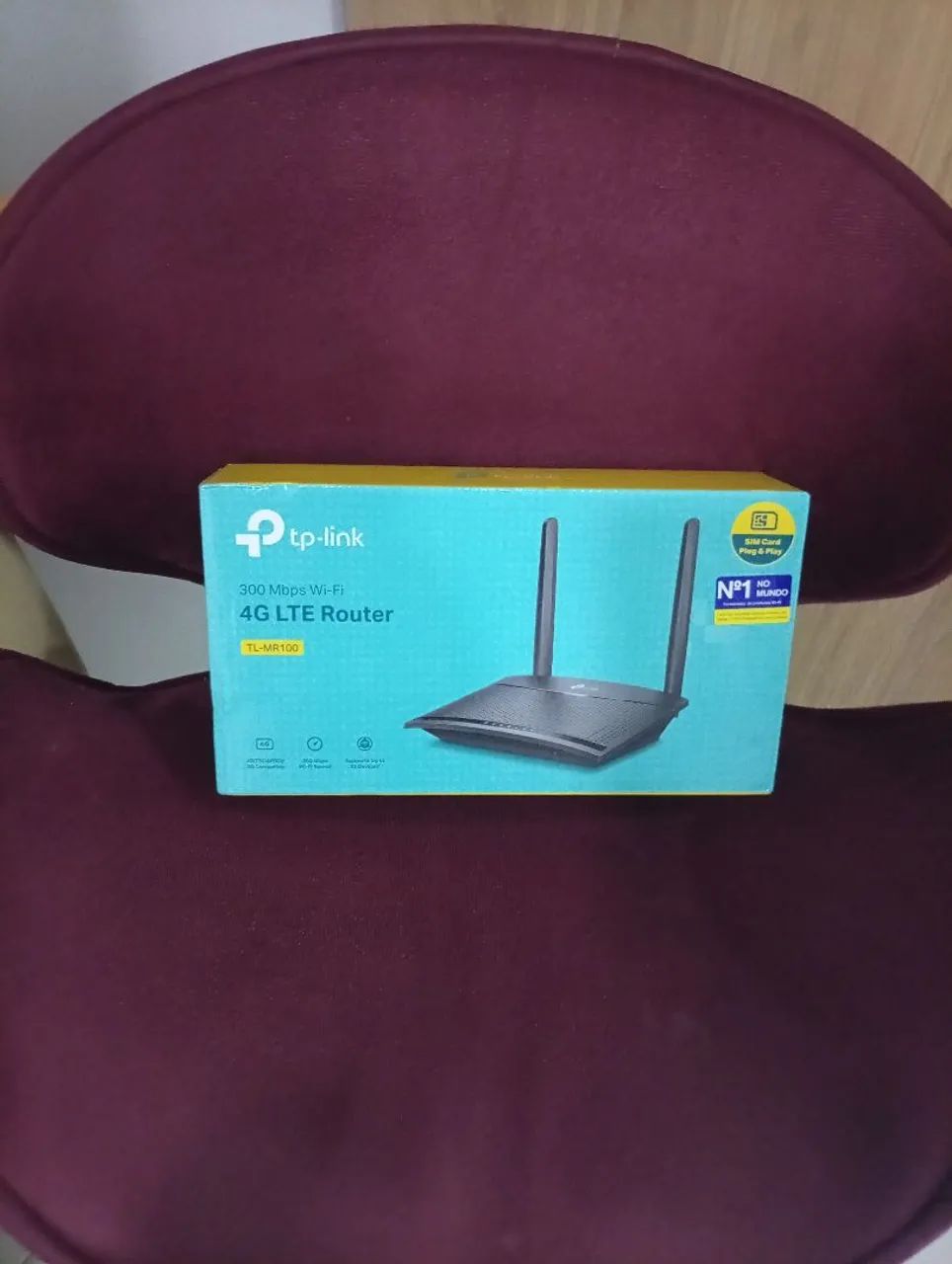 Tp - Link modem internet CHIP 300 Mbps WI - FI N com nota TLRM100