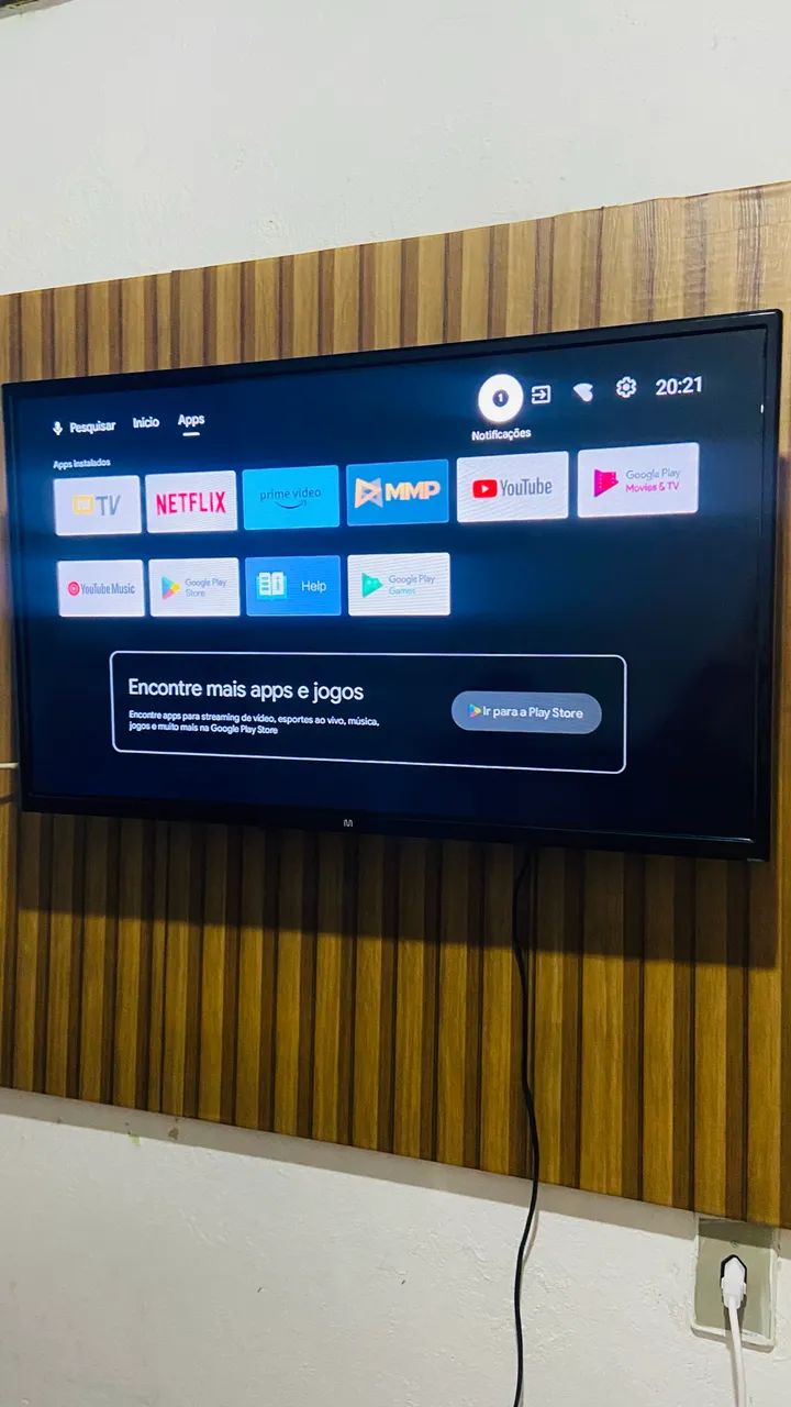 Smart TV Multi Android 32 polegadas Wi-Fi Bluetooth comando de voz  - Foto 4