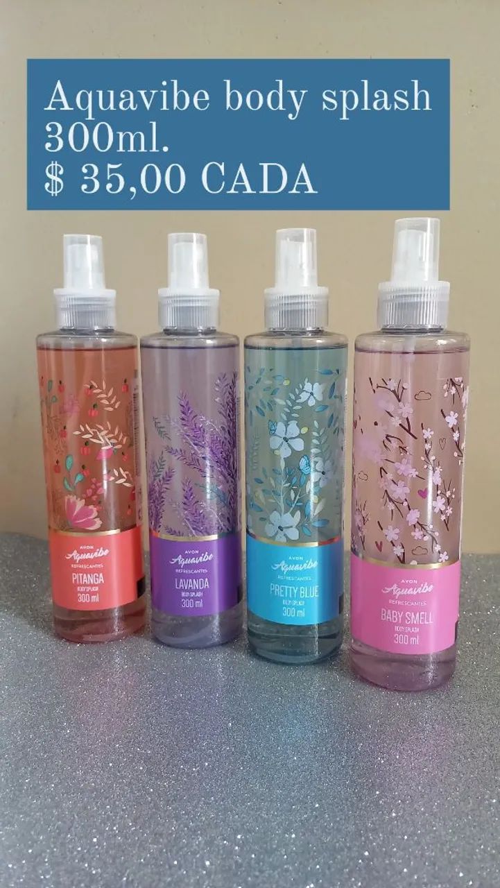 Aquavibe body splash 300ml. 