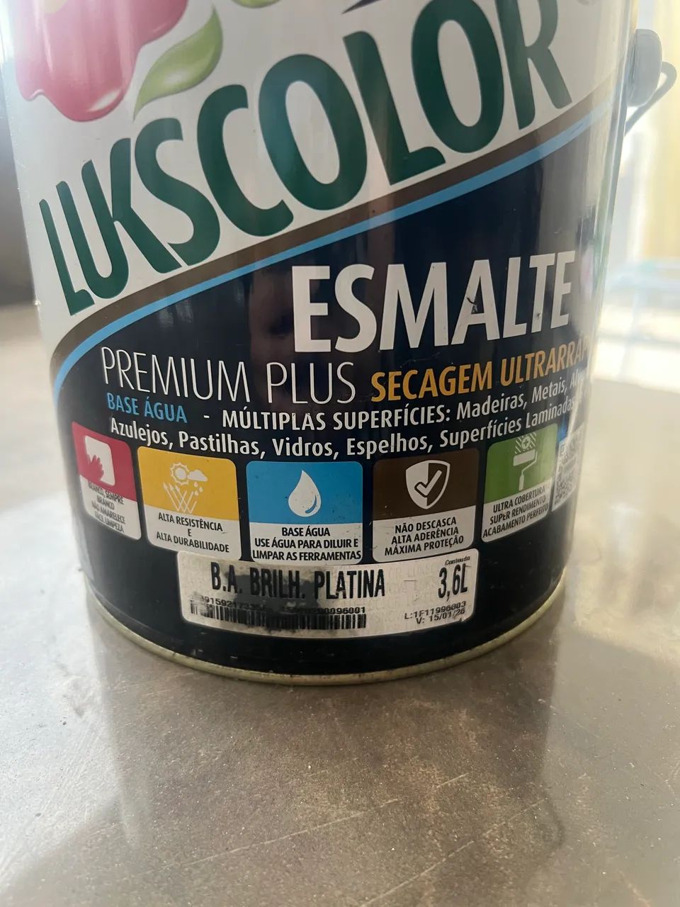 Tinta lukscolor Esmalte Multi Superfícies