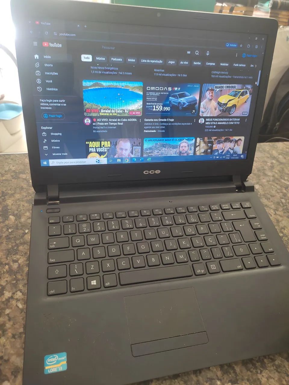 Vendo notebook CCE i3 - Foto 2