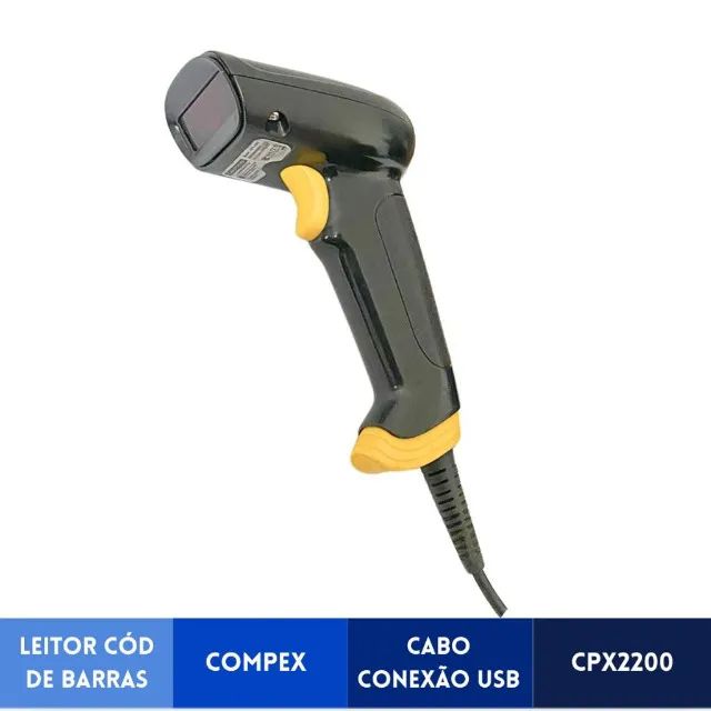 Leitor de codigo de barras Compex (Somente 150,00)