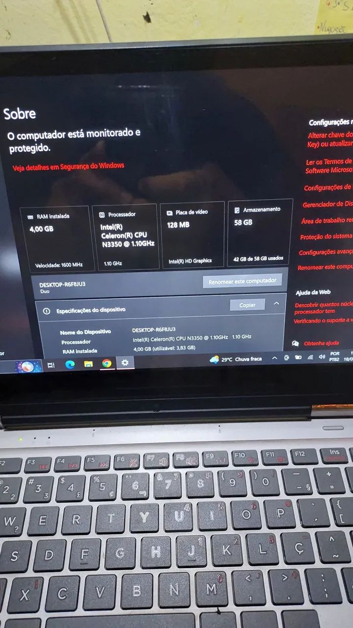 Notebook Que virá tablet  - Foto 3