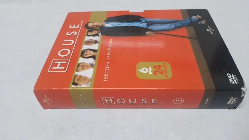 DVD Box House - Terceira Temporada - 6 Discos ( 25330 ) - Foto 2