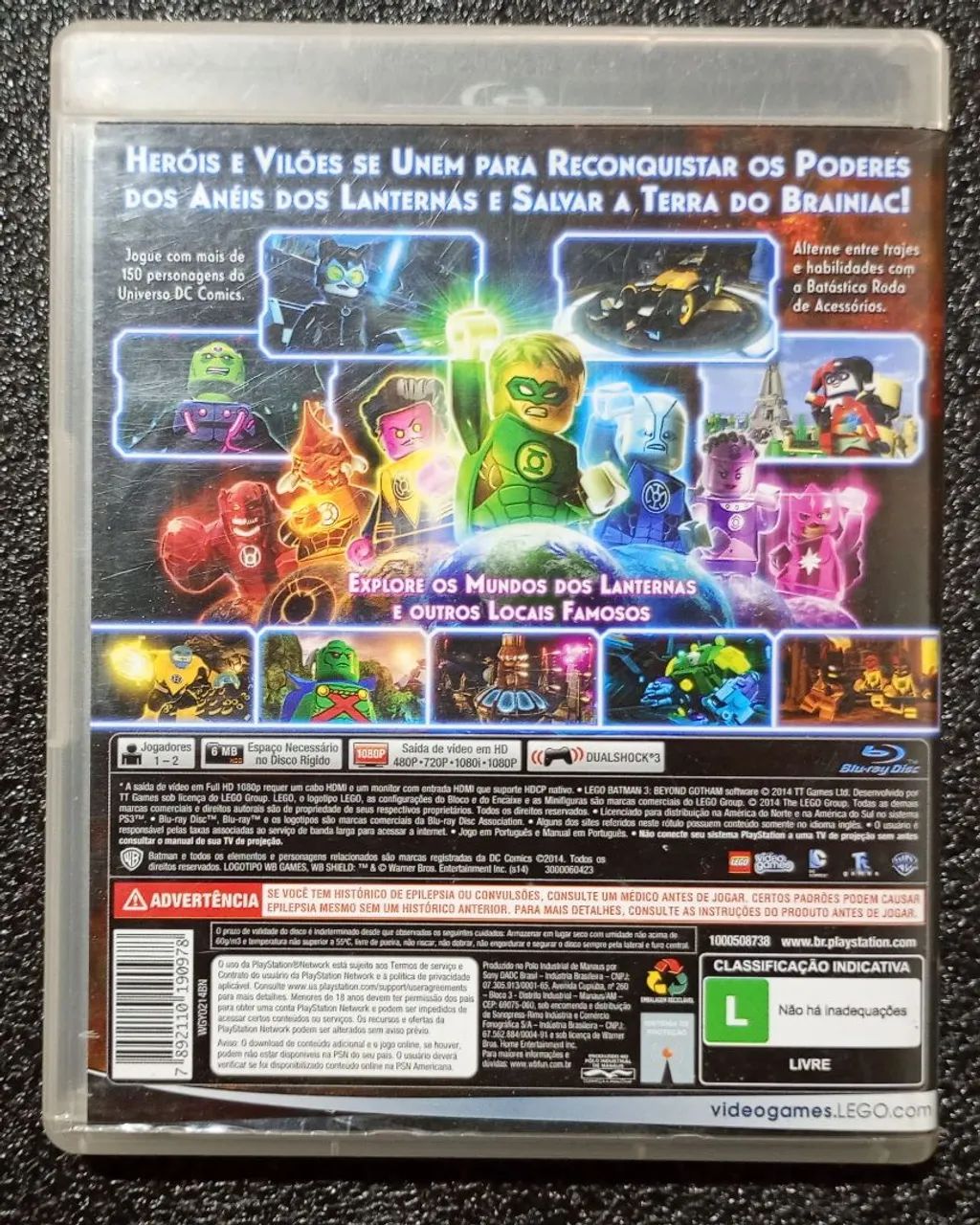 Lego Batman 3 beyond Gotham ps3 usado  - Foto 4