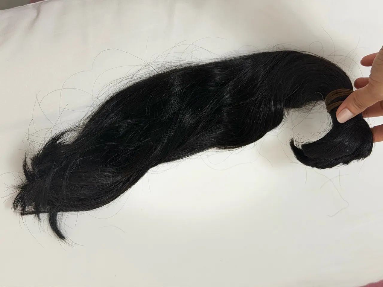 Vendo cabelo humano 100% virgem é liso - Foto 4