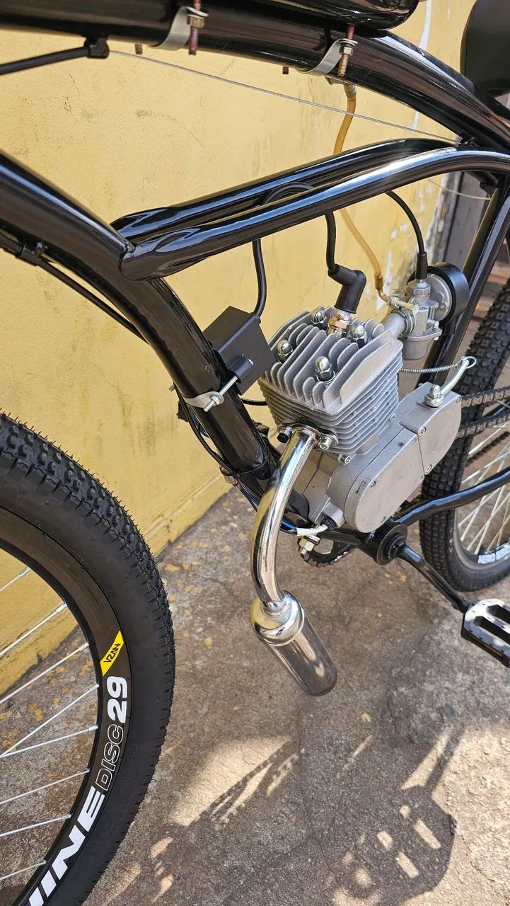 Bicicleta motorizada 80cc - Foto 2