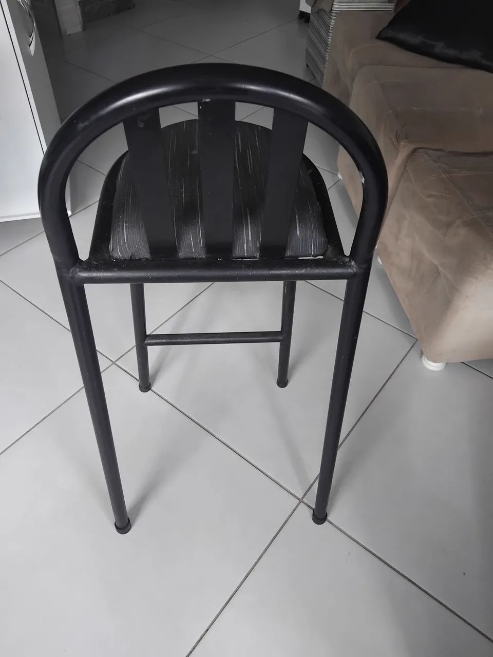 2 Banqueta  ferro bem resistente  - Foto 4