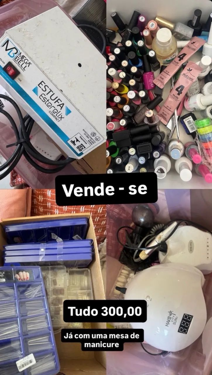Material de unha em gel 