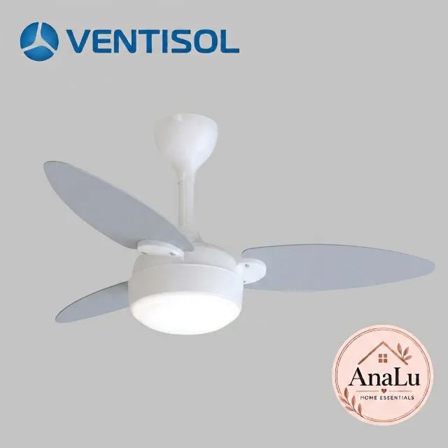 Ventilador De Teto Elluz Inverter - Ventisol