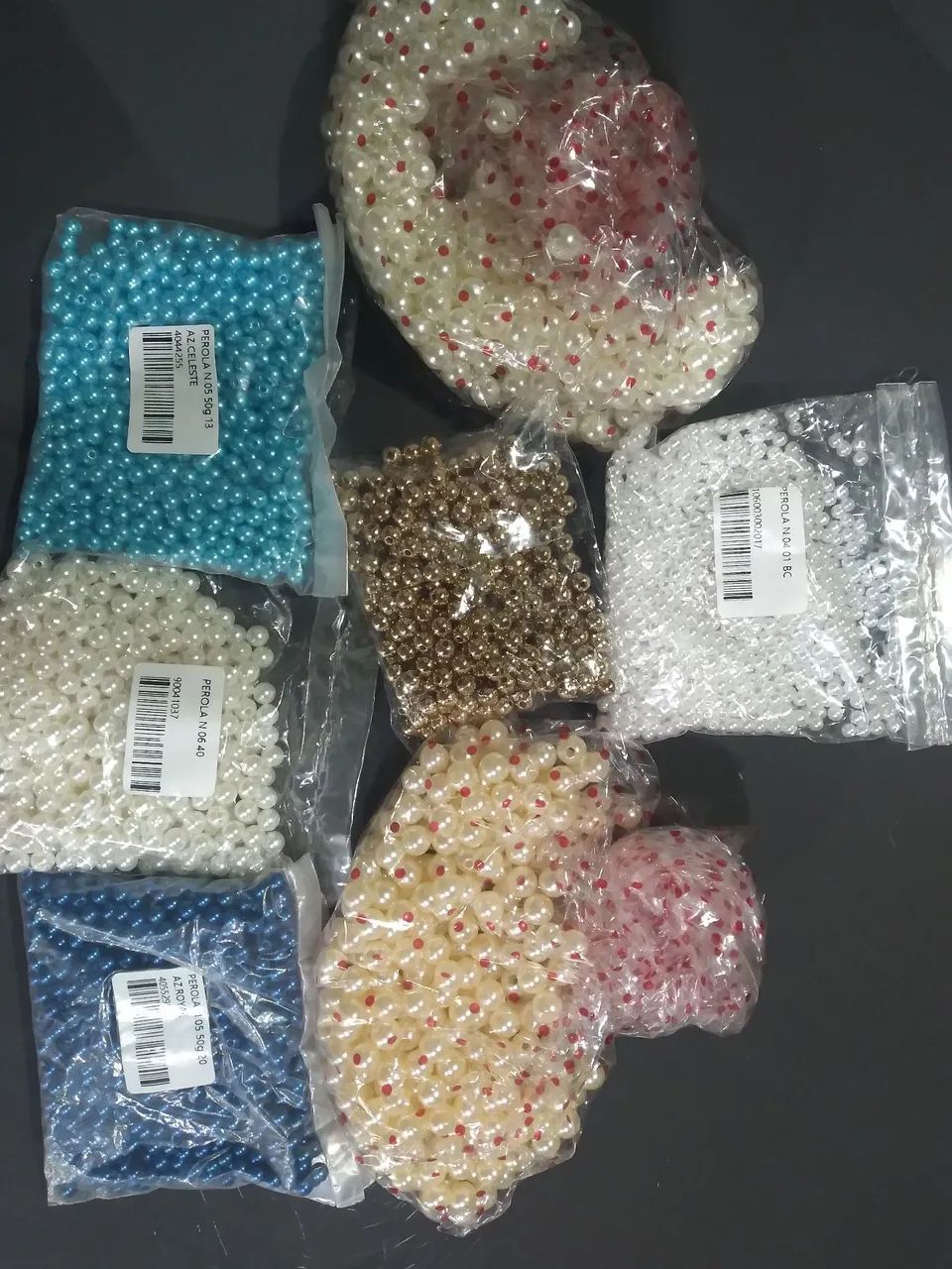 Pérolas e botões variados . - Foto 4