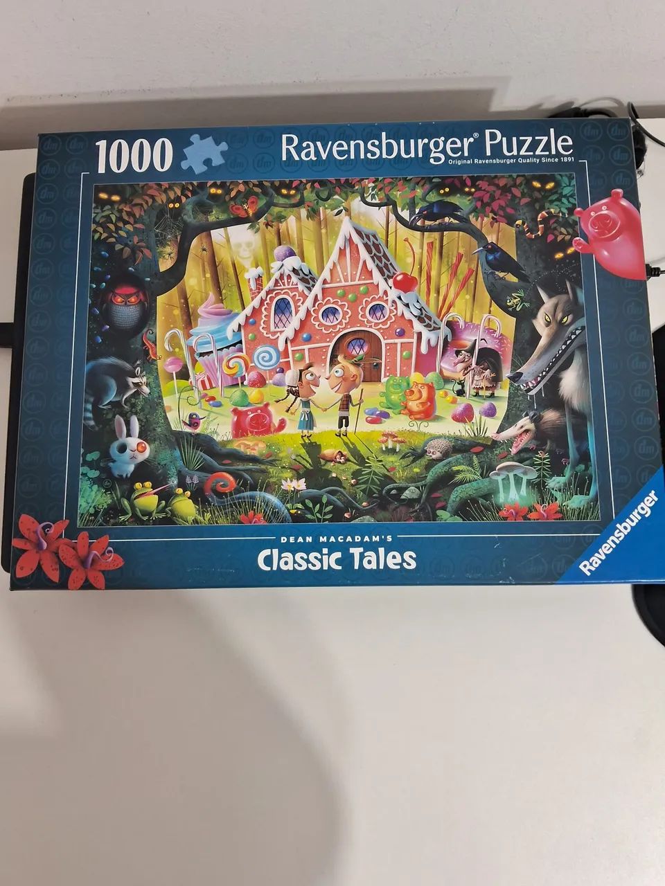 " Hansel and Gretel beware!" Quebra-cabeças importado 1000 peças 