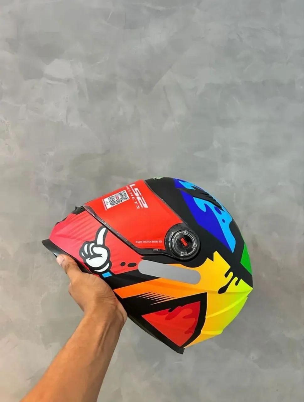CAPACETE LS2 LACRADO - Foto 2