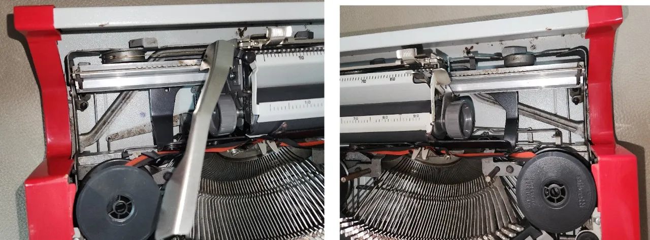 Máquina de Escrever Olivetti Roma - Foto 5