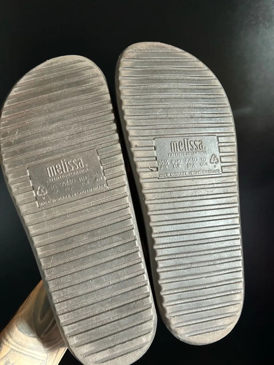 Sandália Melissa Platform Com Glitter Original - Foto 3