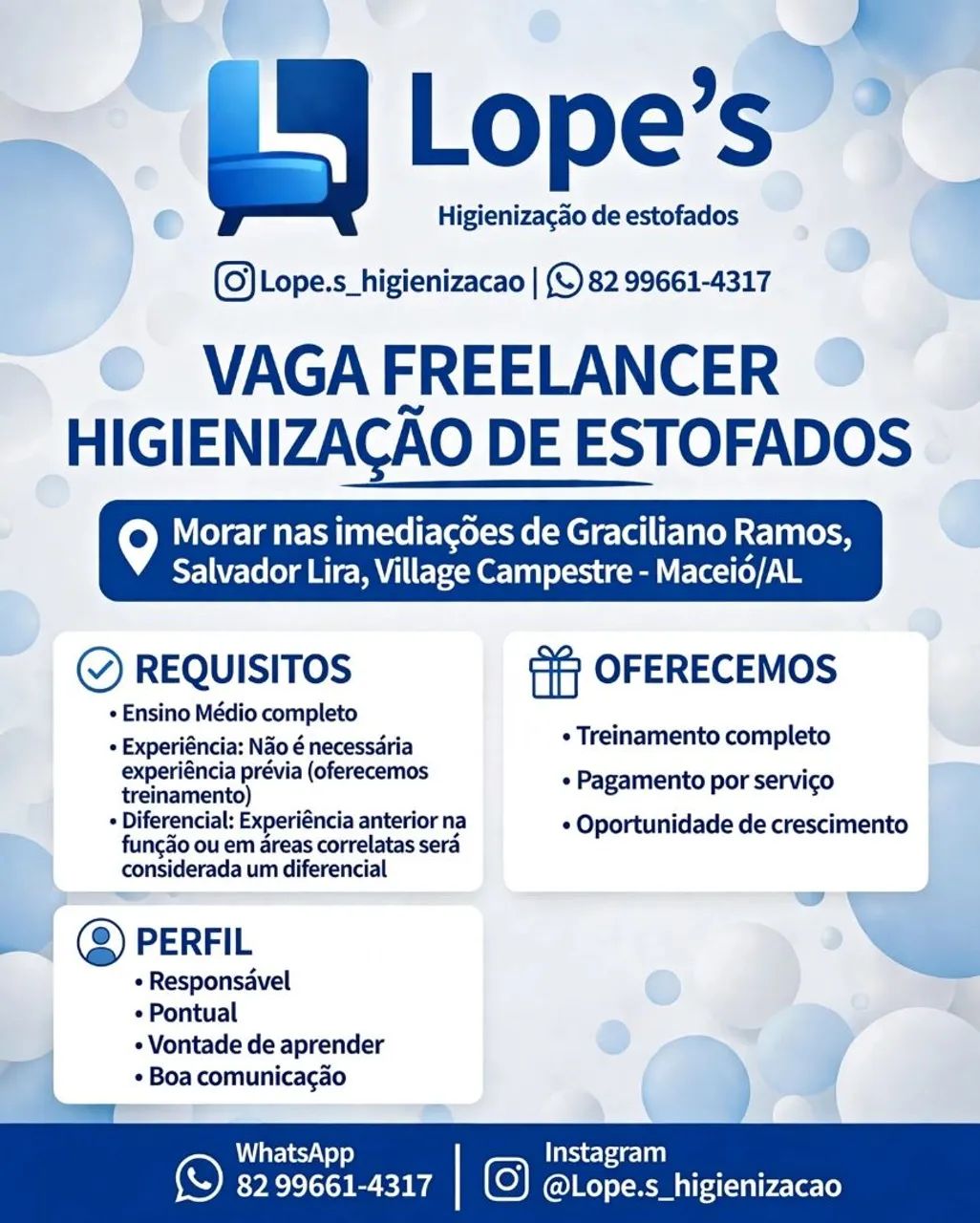 Vaga para Free-lancer