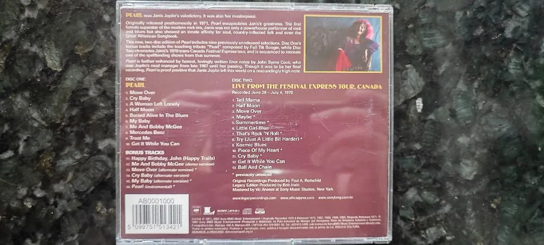 CD Janis Joplin - Pearl (2 CD) - Foto 2