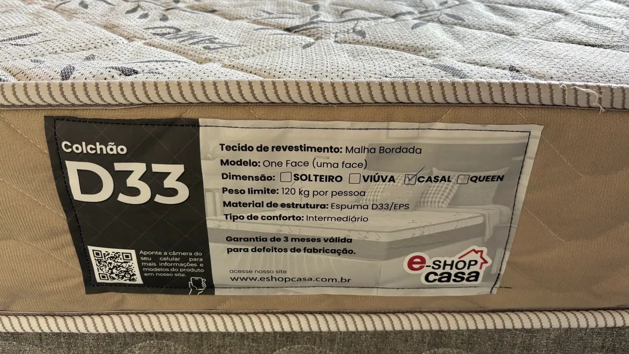 Colchão casal D33 - Foto 4