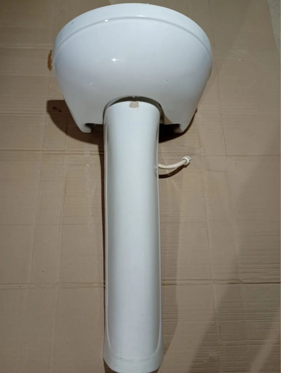 Kit Caixa acoplada com vaso e pia com coluna para banheiro  - Foto 3