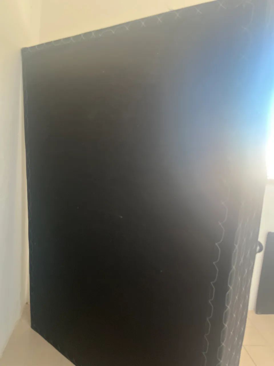 Base com colchão molas ensacadas 