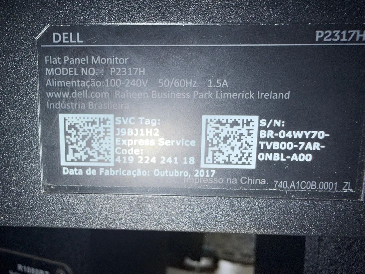 Monitor Dell P2317H 23? IPS Full HD com base ajustável - Foto 3