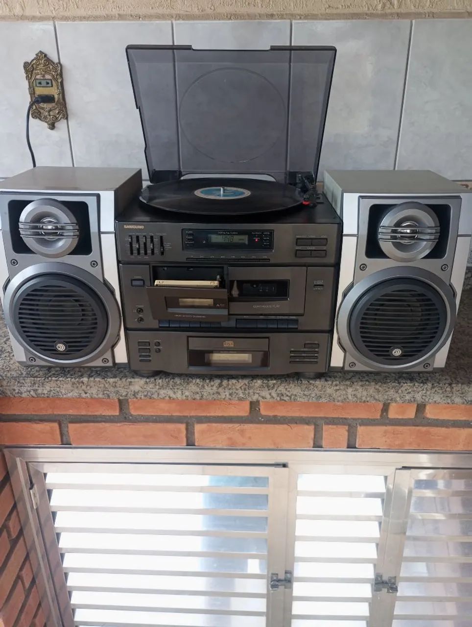 Toca discos Samsung.