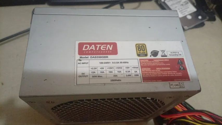 fonte 80 plus 350 w