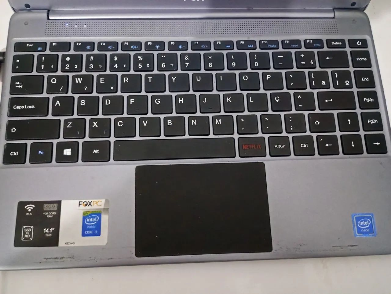 Notebook Fox Neo14-s 4GB DDR3 224GB SSD e Intel i3 2GHz com wi-fi  - Foto 4