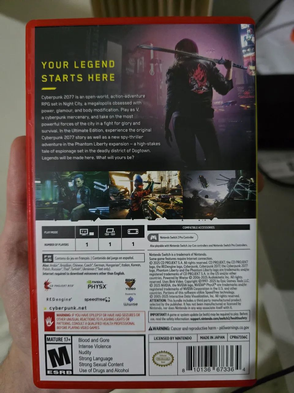 Cyberpunk 2077 Ultimate Edition - Switch 2 - Foto 3