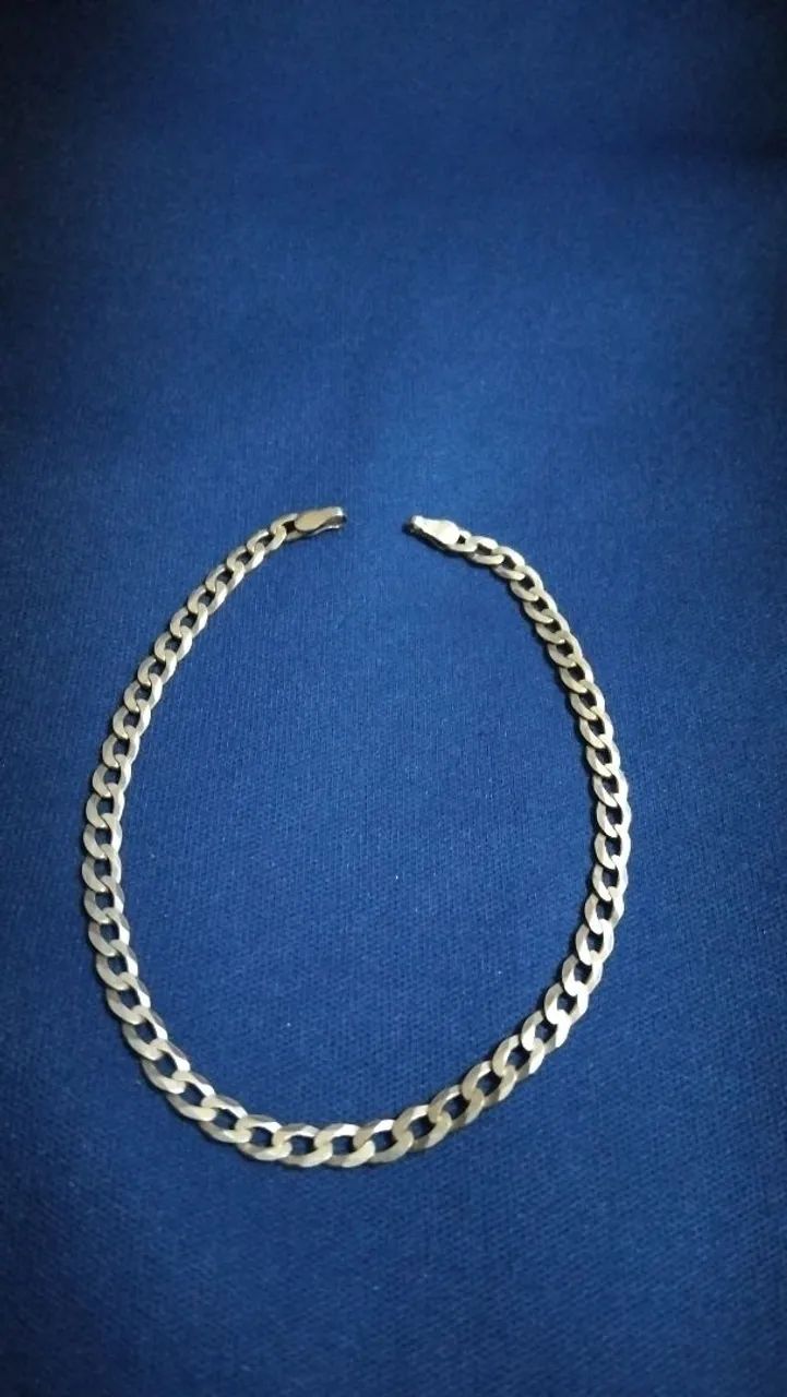 Prata 925 - Pulseira 4mm (elo grume)