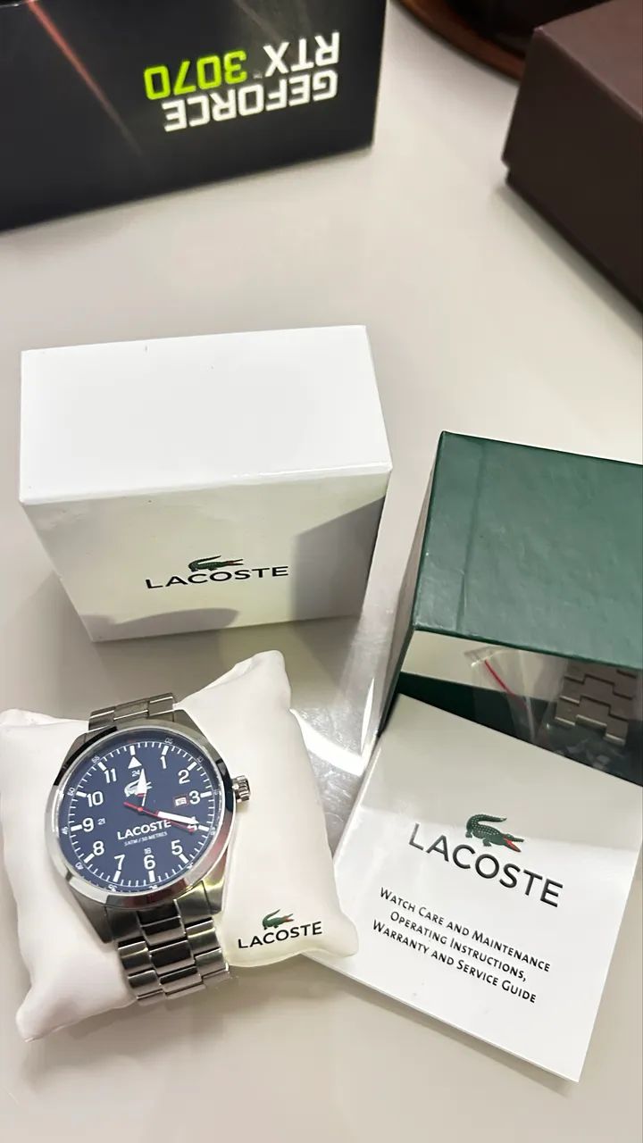 Relógio Lacoste masculino  - Foto 3