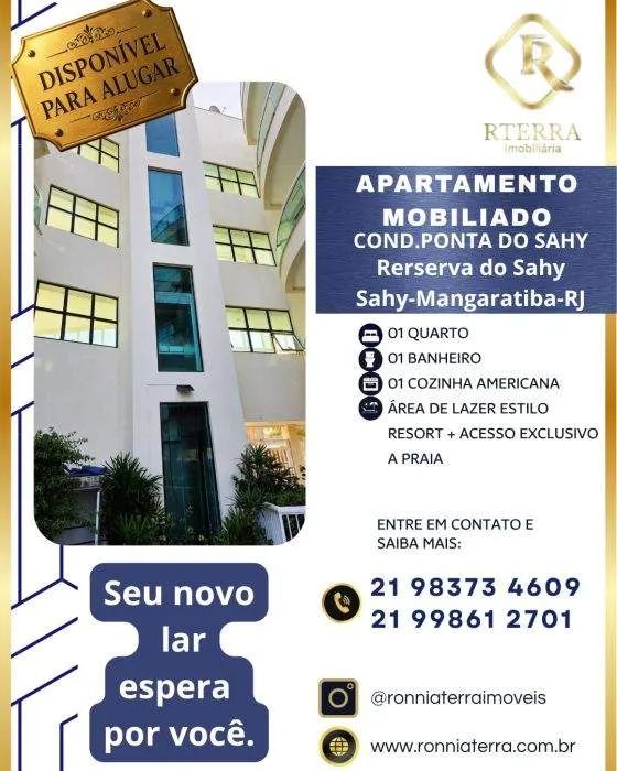 APARTAMENTO 1QUARTO MOBILIADO - COND.PONTA DO SAHY