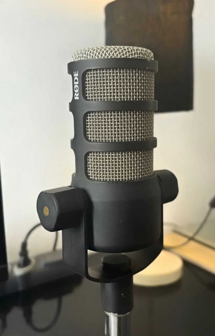 Rode Podmic Microfone Cardióide Dinâmico XLR Para Podcast  - Foto 5
