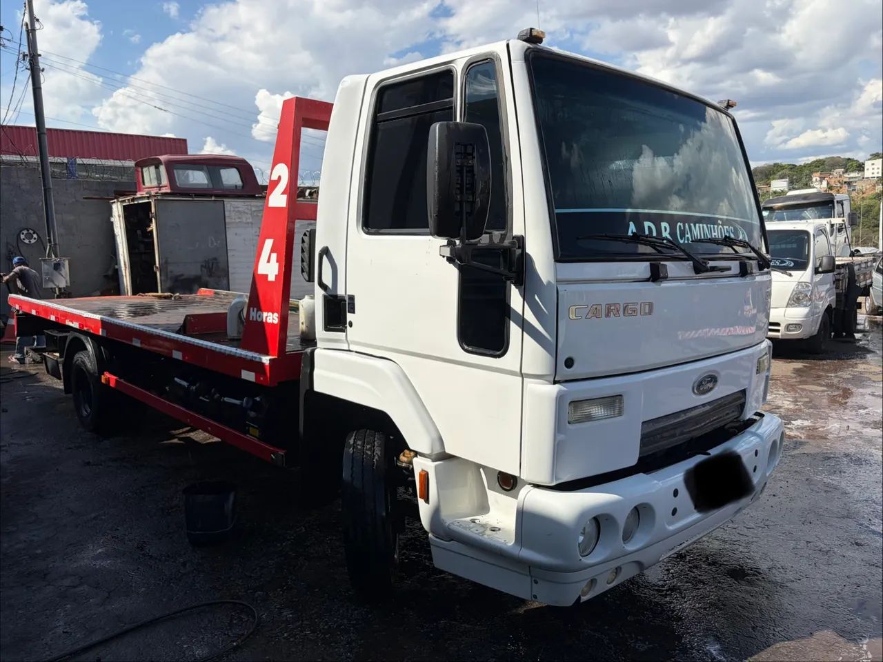 FORD CARGO 816 PLATAFORMA 