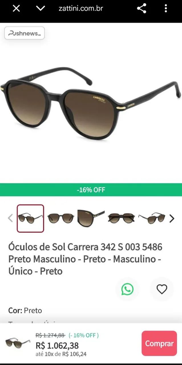 Óculos de Sol Carrera 342 S - Foto 5