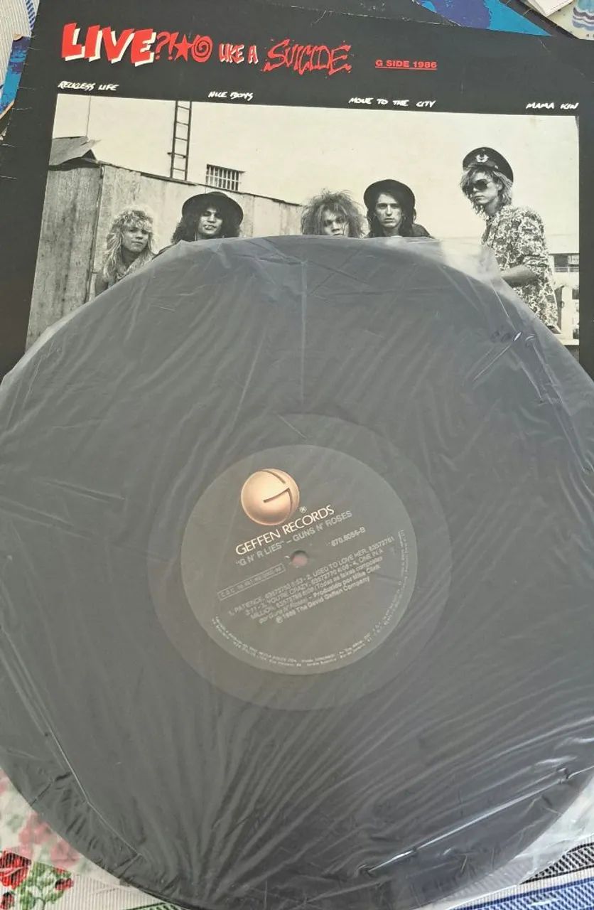  Disco de Vinil Original Guns'N Roses-Like A Suicide-EXPLOSÃO DE SOM - Foto 2