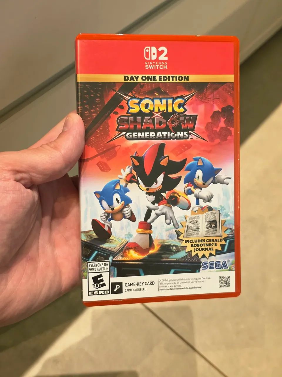 Jogo Nintendo Switch 2 Sonic X Shadow Generations