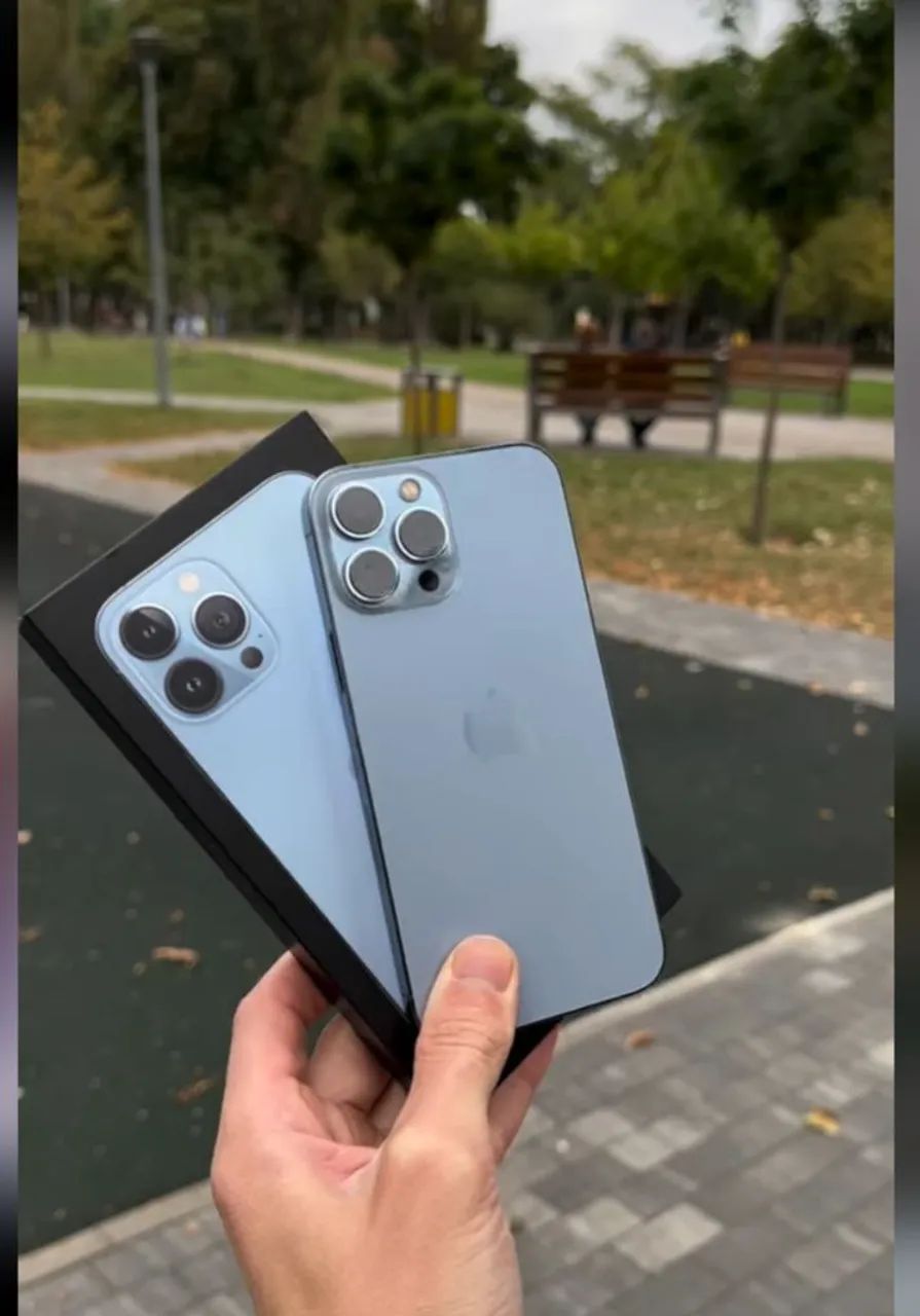 iPhone 13 Pro Max Azul 128 GB 6 meses de garantia 