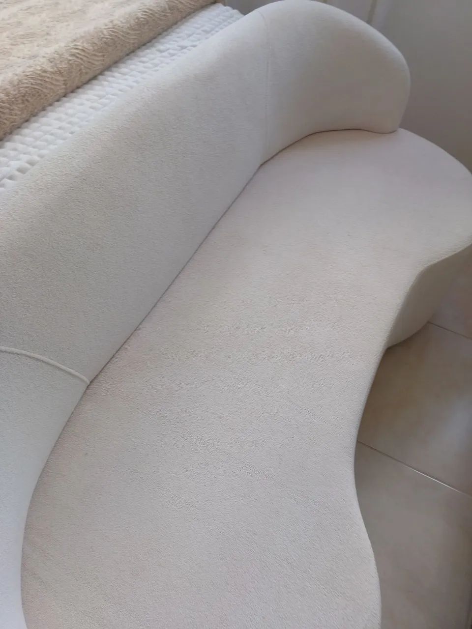 Sofá orgânico Curvo Boucle 1,60 - Foto 5