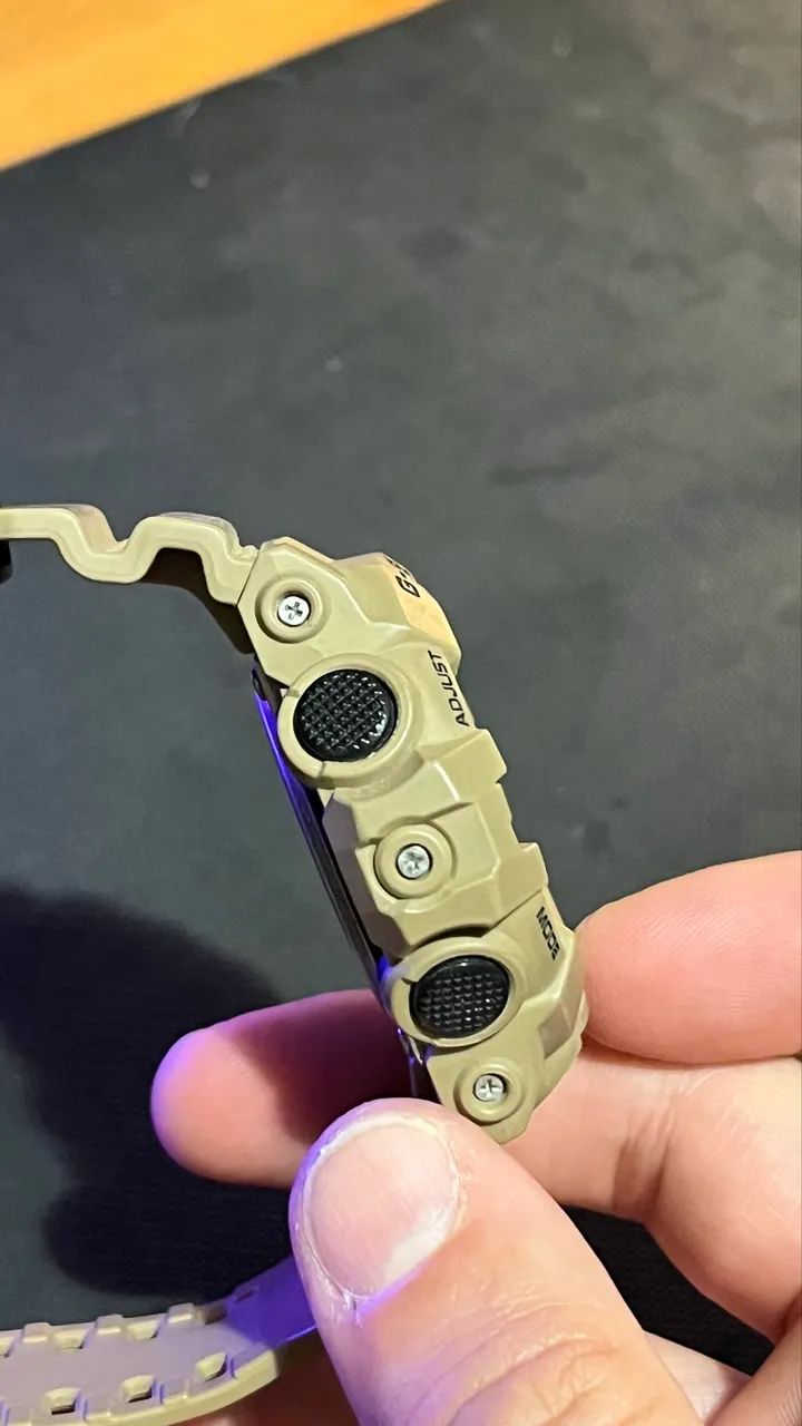 Relógio Casio G-Shock GA-700CA-5A Utility Camo Bege  - Foto 5