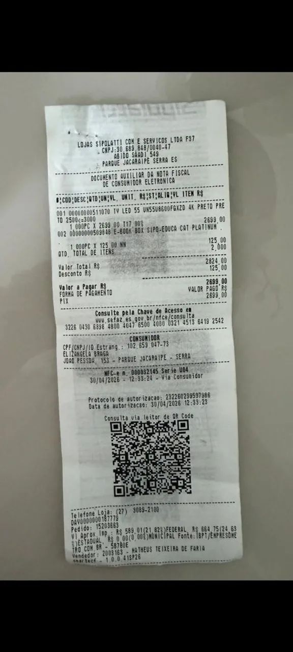 Vendo tv 55 polegadas  4 k nova - Foto 3