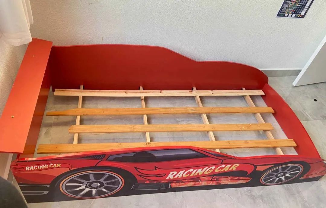 Cama de carrinho infantil 1.90x90