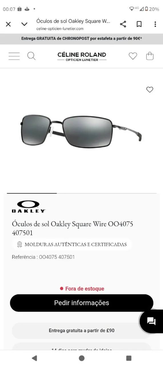 Óculos de sol original  - Foto 3