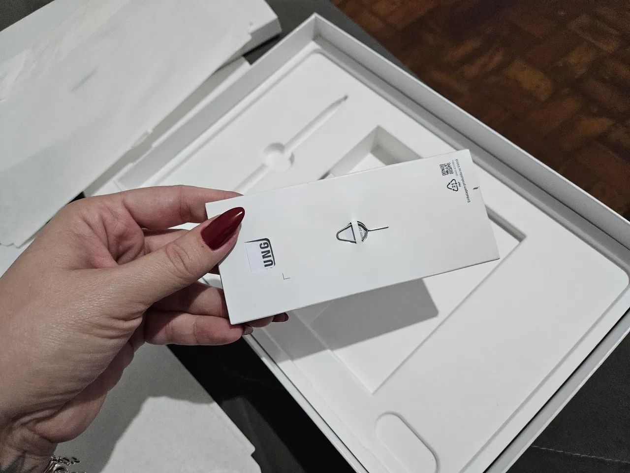 Somente a caixa samsung tab S9 plus completa  - Foto 5