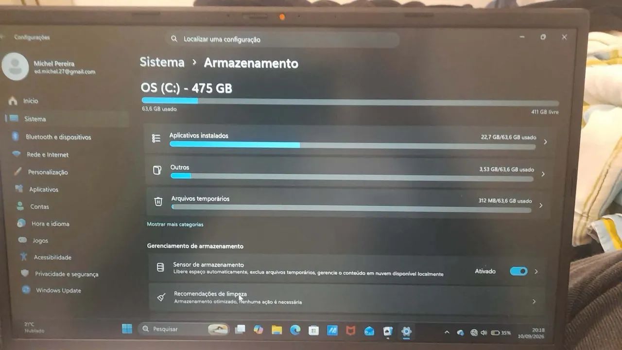 Vendo notebook Asus ou troco por celular do meu interesse  - Foto 2